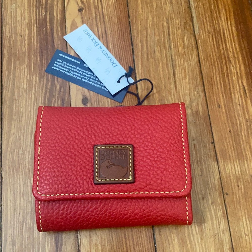 NWT Pebbled leather wallet